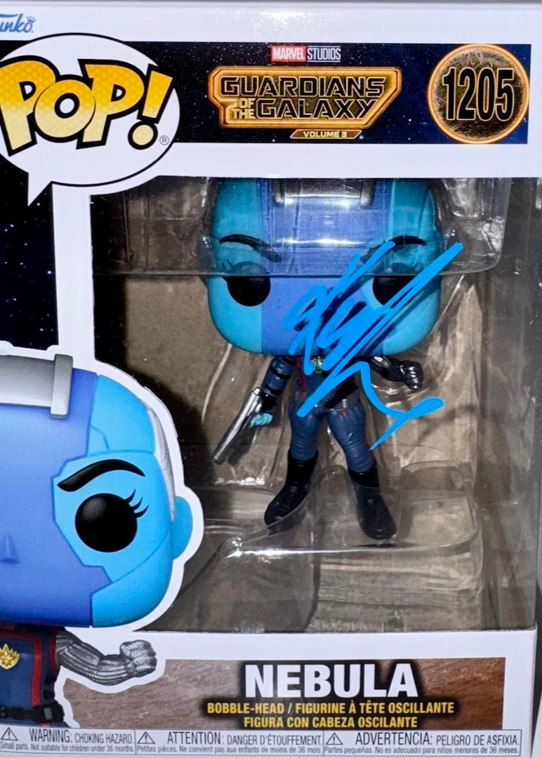 Karen Gillan Signed Funko Pop #1205 "Nebula" (GOTG) - Beckett COA